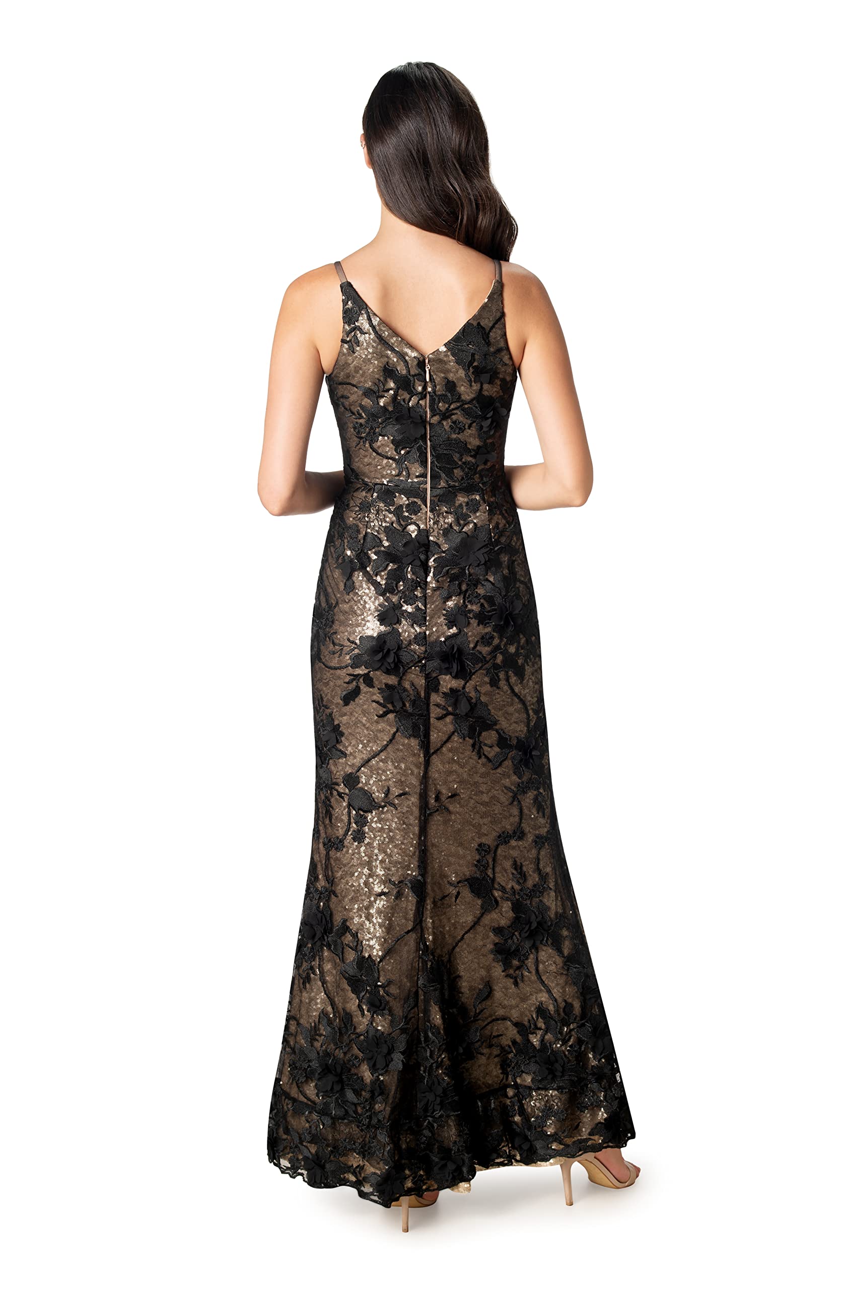 Dress The Population Women's Sharon Bodycon Maxi Dress - Image 3